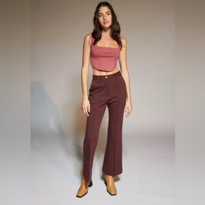Urban Outfitters Brown Flare Pants